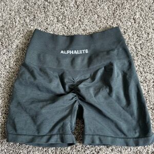 Alphalete Original Amplify Shorts Charcoal